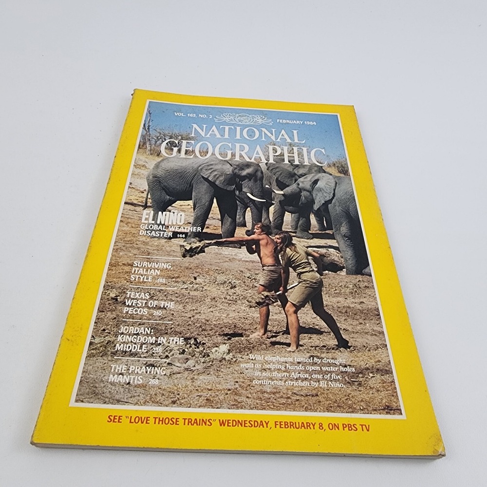 National Geographic Magazine‎ February 1984 No Insert